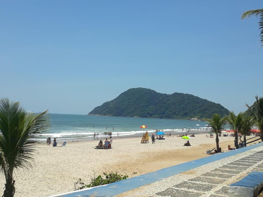 شقة Cobertura Com Area Externa Com Vista Para O Mar Na Melhor Praia Do Guaruja Tombo المظهر الخارجي الصورة