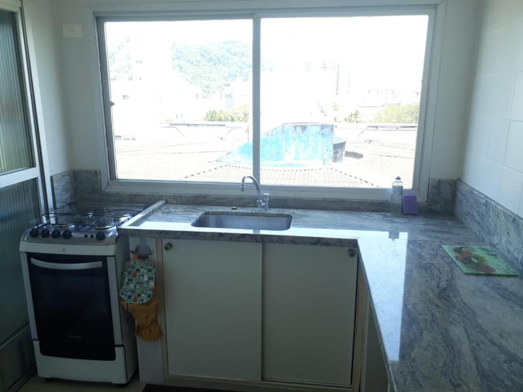 Cobertura Com Area Externa Com Vista Para O Mar Na Melhor Praia Do Guaruja Tombo المظهر الخارجي الصورة